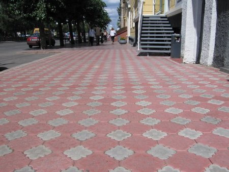 Клевер. Тротуарная плитка. Витебск